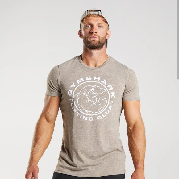 M T-shirt Gym Shark - Picture 1 of 3